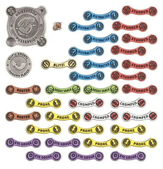 送料無料【ウォーハンマー ブラッドボウル】オフィシャルゲームトークン Official Game Tokens[オンライン限定品]