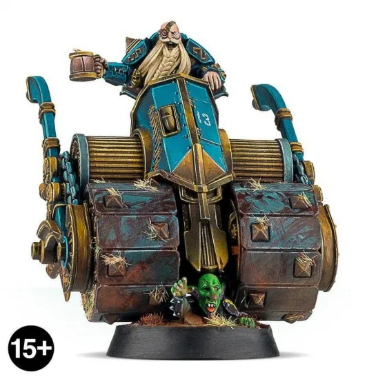 貨物輸送無料【ウォーハンマー ブラッドボウル】ドワーフ・デスローラー Dwarf Deathroller[オンライン押さえる品]