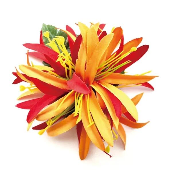 楽天市場】フラダンス衣装 髪飾り 花飾り レフア ヘアクリップ