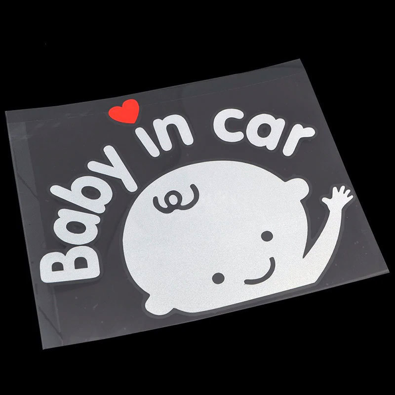 楽天市場 Baby In Car ステッカー シールタイプ ベイビーインカー 子供が乗っています 赤ちゃん 車の後ろ ウォールステッカー メール便送料無料 ポイント消化 Torekagu