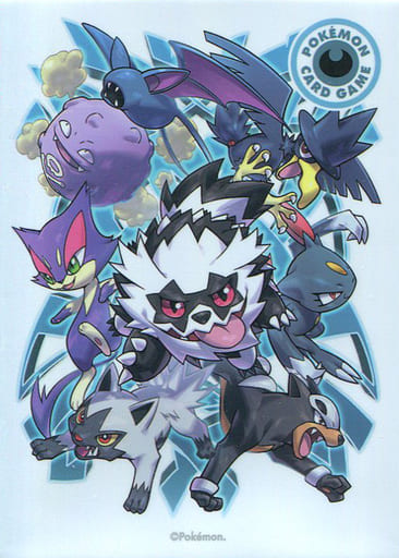 楽天市場】ポケモンカード デッキシールド タイプファイターズ 悪 64枚