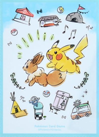 ポケカ デッキシールド(スリーブ) チリ＆ドオー 2個 　と　チリ50枚 チリ&ドオー スリーブ デッキシールド - メルカリ