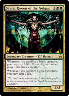 マジックザギャザリング MTG 金(多色) スリヴァーの女王 STH