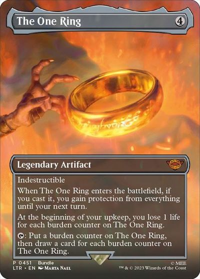 マジックザギャザリング MTG 茶 一つの指輪 LTR-451 プロモ 【中古】｜トレカ通販 トレトク店