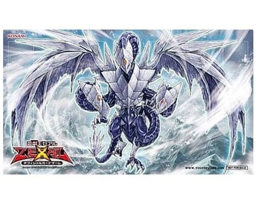 遊戯王 遊戯王 公式プレイマット 氷結界の龍 トリシューラ 当選品 ランクs 中古 Mozago Com