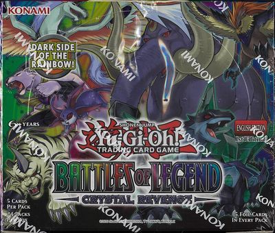 遊戯王 英語版 バトルズ・オブ・レジェンド：クリスタル・リベンジ 1st 未開封 BOX 【中古】｜トレカ通販 トレトク店