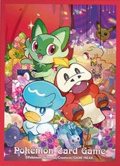 ポケカ デッキシールド(スリーブ) メガルカリオのポンチョを着たピカチュウ メガルカリオのポンチョを着たピカチュウ スリーブ 64枚 - メルカリ