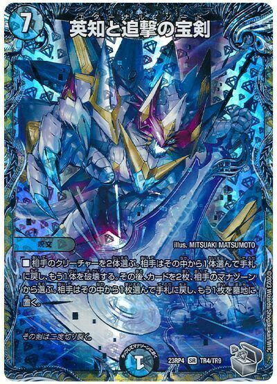 楽天市場】デュエルマスターズ 英知と追撃の宝剣 DM11 S3/S5
