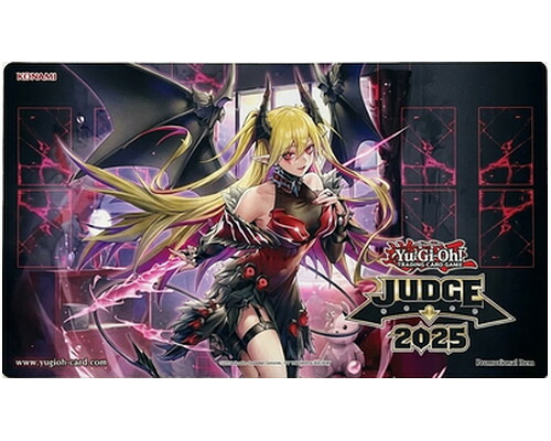 遊戯王 英語版 公式プレイマット 紅涙の魔ラクリモーサ JUDGE 2025 【中古】｜トレカ通販 トレトク店