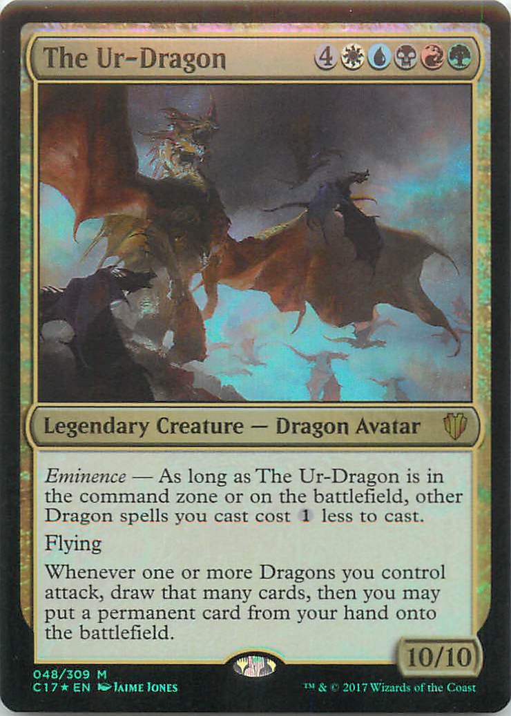 マジックザギャザリング MTG 始祖ドラゴン C17-48 神話レア Foil 【中古】
