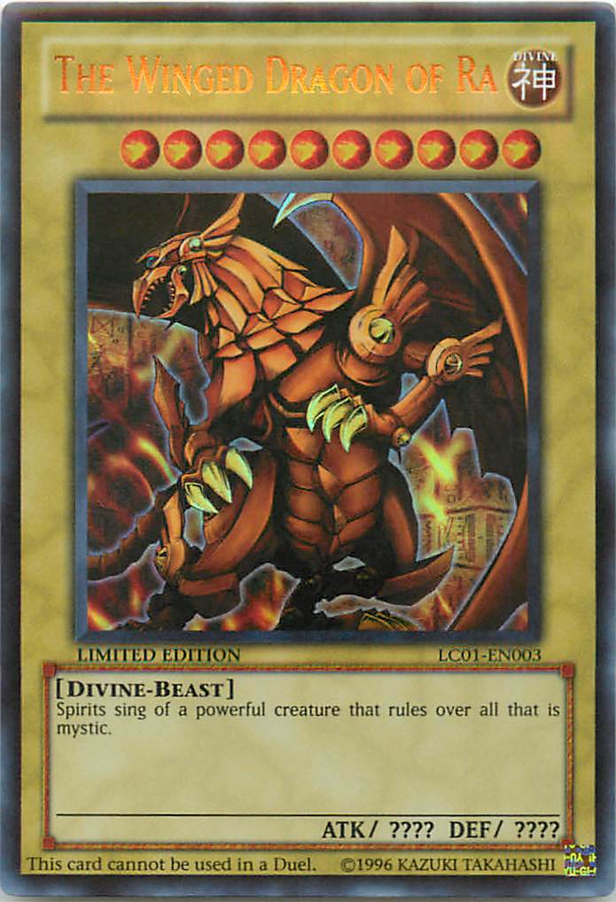 楽天市場】遊戯王 LC01-EN003 ラーの翼神竜 The Winged Dragon of Ra