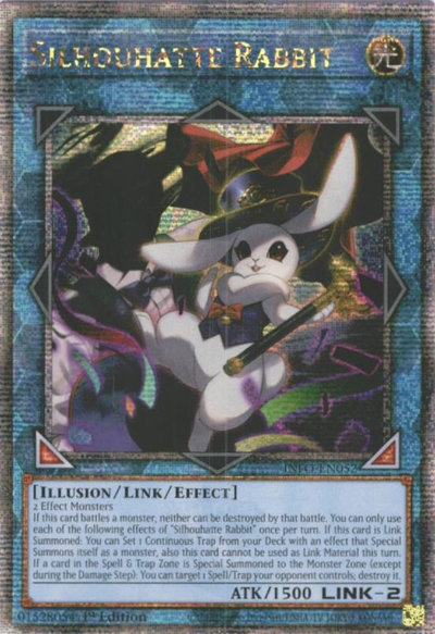 遊戯王 影法師トップハットヘア 英語版 1st INFO-EN052 Quarter Century Secret INFO-EN052 クォーターセンチュリーシークレット 【中古】