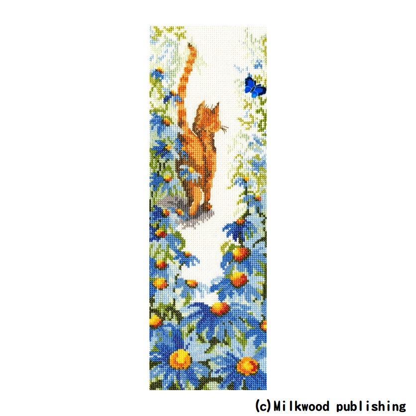 Bothy Threads クロスステッチ刺繍キット 「Follow Me 2」 XFM2 (ネコ 猫) ボシースレッズ 【海外取り寄せ/納期40～80日程度】