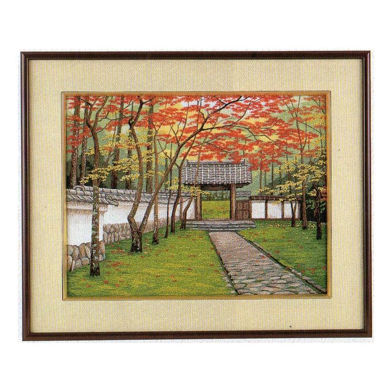 楽天市場】東京文化刺繍キット BSK-467 「御所車」(4号) : HAND