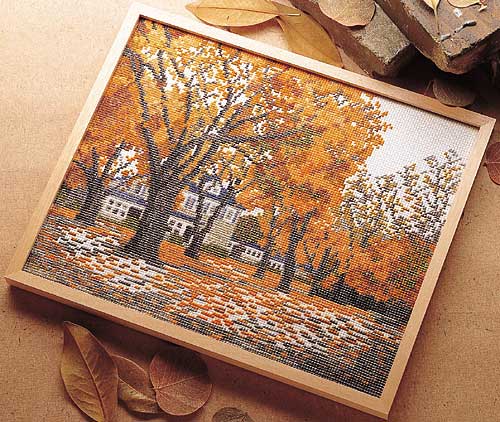 楽天市場】Olympus クロスステッチ刺繍キット 7176