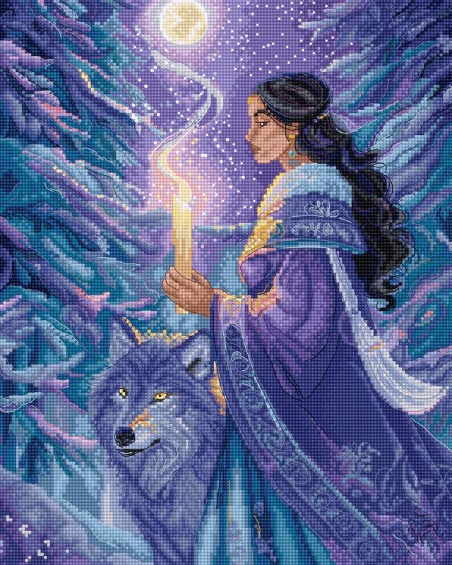 LETISTITCH 差し交わす編み目刺しゅう一揃いの道具 L9973 \"Arctic Enchantress\"" 【外国で取り寄せ/納期45～90日座標軸】"
