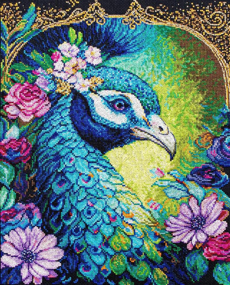 楽天市場】RIOLISクロスステッチ刺繍キット No.767 「Peacocks