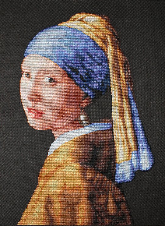 ヨハネス・フェルメール 真珠の耳飾りの少女 絵画 フレーム付き ヨハネス・フェルメール《真珠の耳飾りの少女》① | masaya's