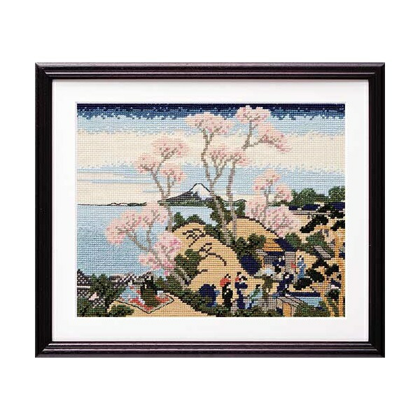 楽天市場】刺繍キット クロスステッチ キット No.7136 葛飾北斎