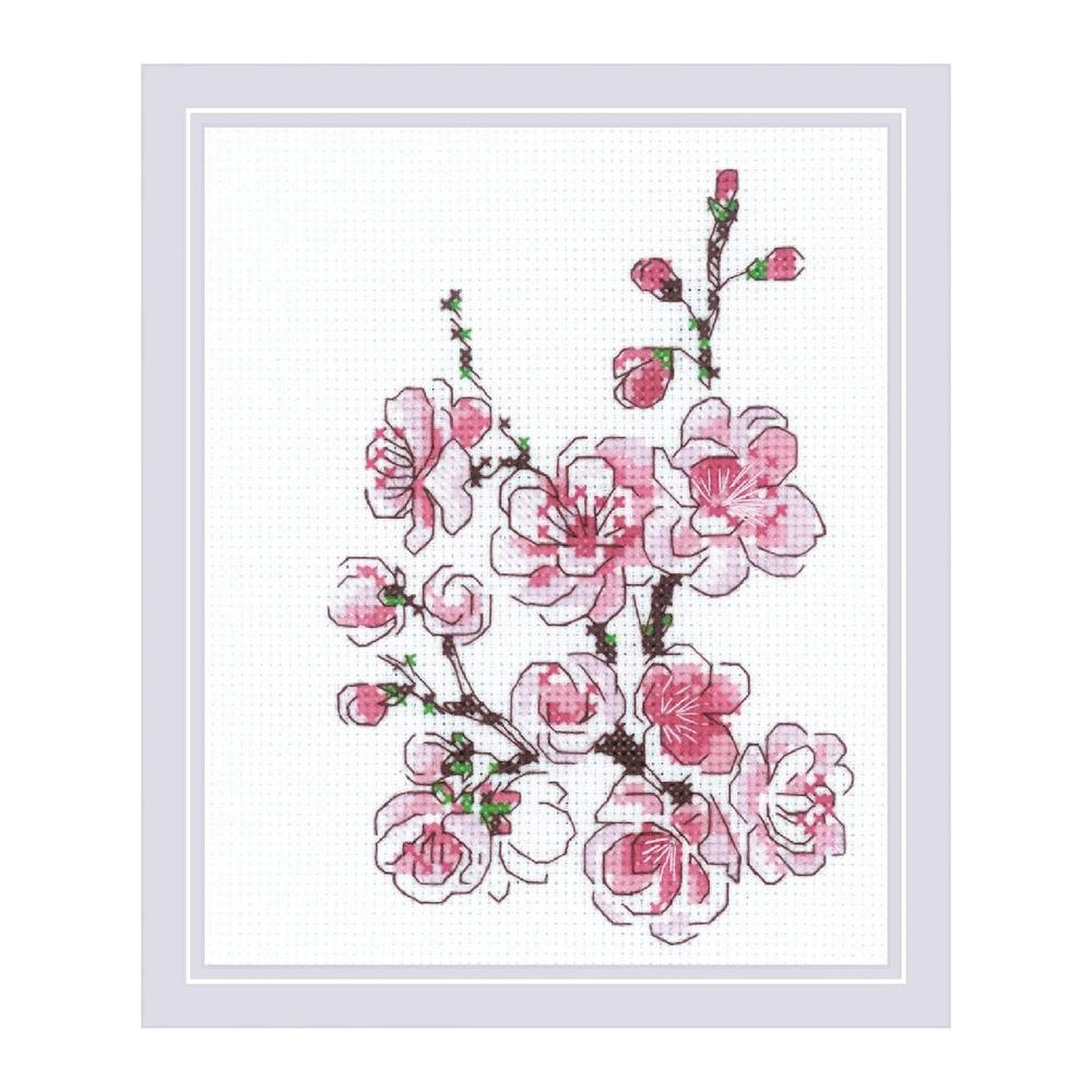 楽天市場】(sk208)刺繍キット 予約販売【さくら】 クロス