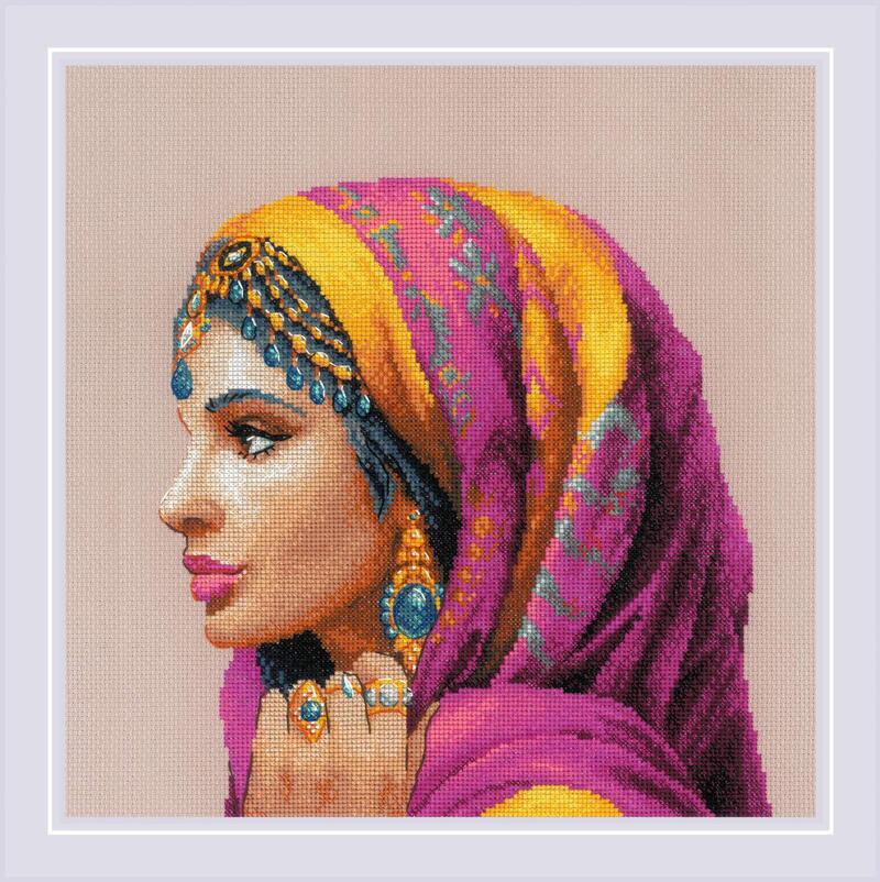 RIOLISクロスステッチ刺繍キット No.2248 "Amazing Women. Middle East" (中東のアメージング・ウーマン) 【海外取り寄せ/納期30~60日程度】|HAND WORK とりい