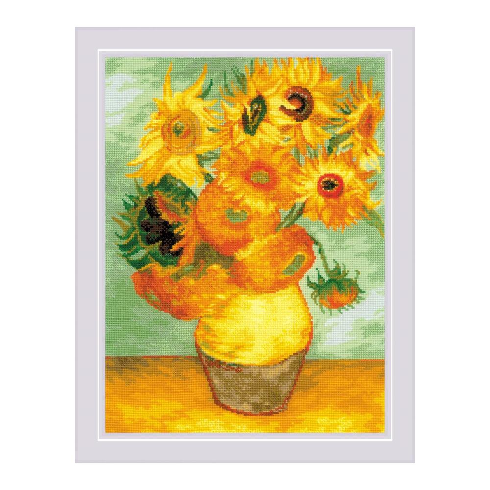 ロシアのクロスステッチキット ヒマワリ -太陽の夢- (Alisa 2-30) クロスステッチ キット 夏の通販