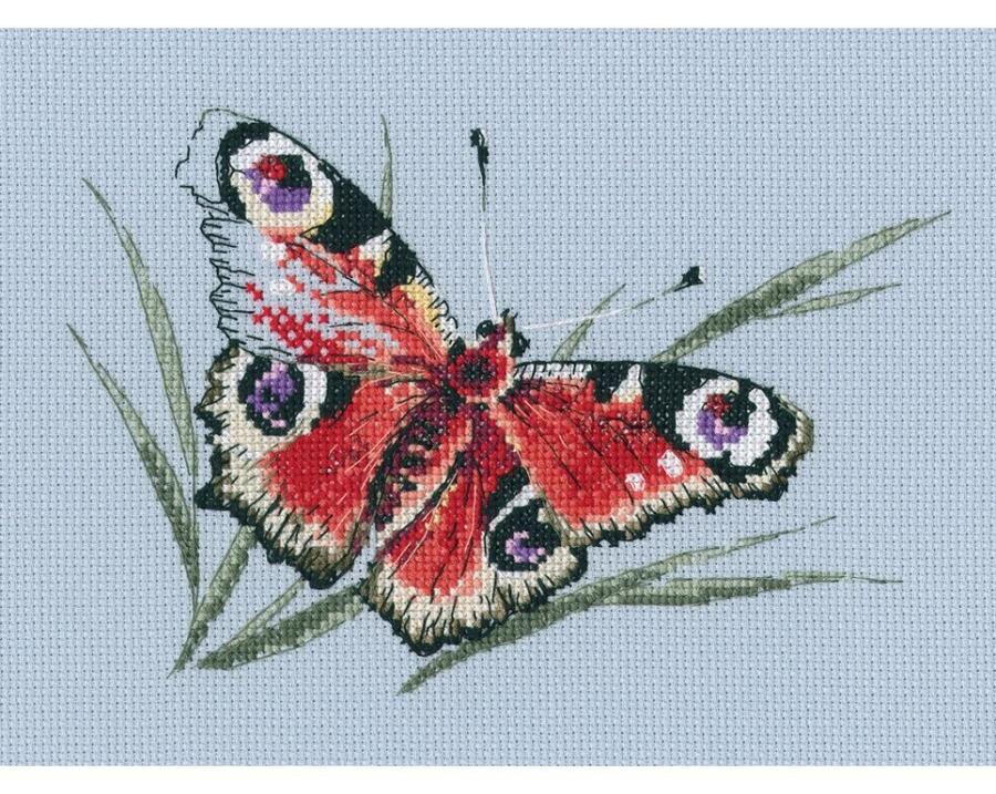 楽天市場】RTO クロスステッチ刺繍キット M750 「Butterfly on