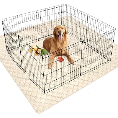 愛玩動物敷き妙 洗える 猫 犬用 立ち小便パッド 愛玩動物用 室内用便器下敷き引っ敷き 速乾 洗える 脱臭 抗菌(ベージュ 182*182糎)