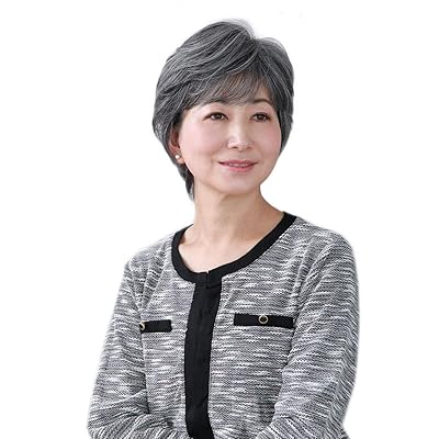 オールウィッグミセスエアリーカールショート耐熱ダークグレイヘア|とりま商店