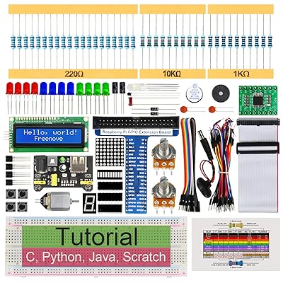 Raspberry Pi 5 4 B 3 B+ 400 用 百貨店 クランク 一揃いの道具、407 ペイジの事細やかにな指導、Python C JAVA スクラッチ 吊りひも、164 作目、73 事業計画