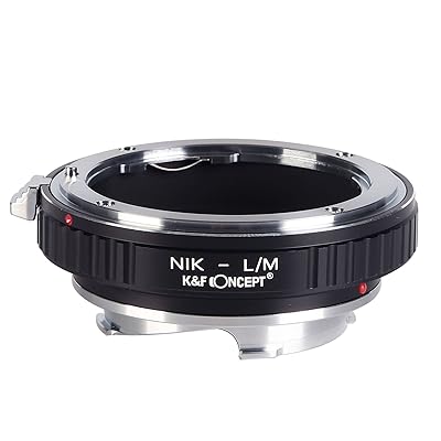 レンズアダプターリング Nikon相応う 水晶体うつり変わりアダプタ L/M ニコン Fマウント水晶体- ライカＭマウント写真機とり備える用 水晶体アダプタ