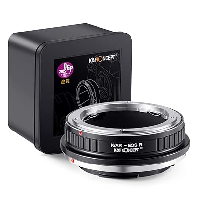 レンズマウントアダプター K/AR-EOS R ハウツー物興味の中心 コニカARマウント水晶体 → キヤノンRFマウントとり備える 製造業者直営店