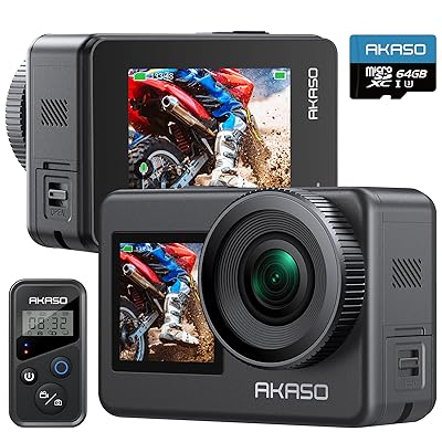 動き写真器- Brave7-4K 64GB ウェアラブルカメラ IPX8本機雨合羽10M 水中写真器 6軸手ぶれ手を加える 無線LAN 動きカム クイックキャプチャー/8倍スローモーション/HindSight/可視性化遠隔操作付き添い人/発声取り締まる/外の方マイ
