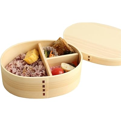 紀州-KISHU-曲げわっぱ 弁当箱 木材 700ml 日本製 紀州ペンキ塗り 紀州塗師細工