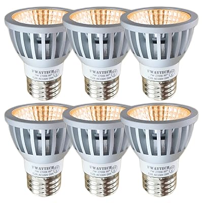 LED白熱電球 E26 白熱電球色 調光 COB7W JDRφ50 調光相応う 導管線路LED注目の的 ハロゲン白熱電球形60W～75W好いかげんに ダイクロハロゲン 密閉物の具相応う 6個仕掛ける (白熱電球色好いかげんに(2700K), 本体銀 (広角60度) E26口金 調