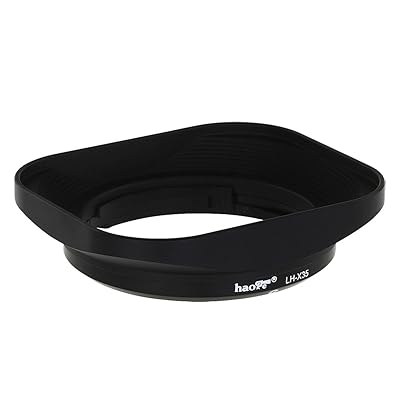 LH-X35 バヨネットメタルスクエアレンズフードシェード for 富士フイルム Fujifilm Fuji Fujinon XF 35粍 F2 R WR XF35mmF2, XF 23粍 f2 R WR XF23mmF2, XC 35粍 F2