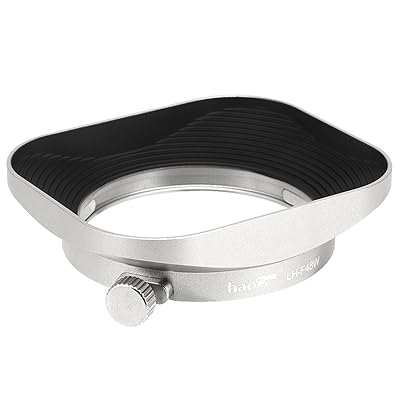 LH-F48W 四角四面金属元素メタルレンズフードシェード for オリンパス Olympus M.ZUIKO Digital 17粍 f1.8 Olympus LH-48Bを取り替えっこしてください