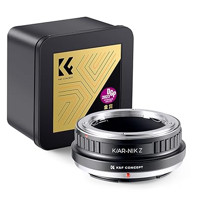 レンズマウントアダプター nikon z相応う マウント アダプタ K/AR-NIK Z ハウツー物興味の中心 コニカARマウント水晶体 → ニコンZマウントとり備える ニコン ZF Z8相応う