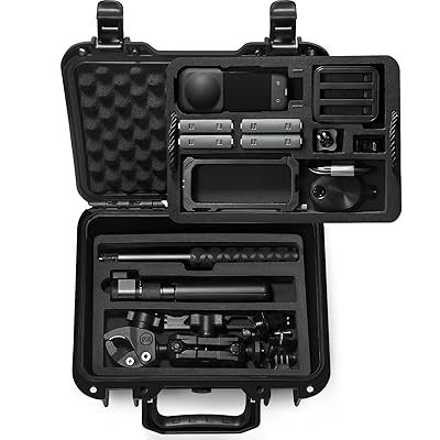 Insta360 X4 ケース 防水収納ケース 収納できますInsta360 X4/Insta360 ONE X3/Insta360 ONE X2 アクションカメラとそ & もっとカメラアクセサリー（軽量 全面保護型 防塵 耐衝撃性 耐傷性）(ケース｜とりま商店