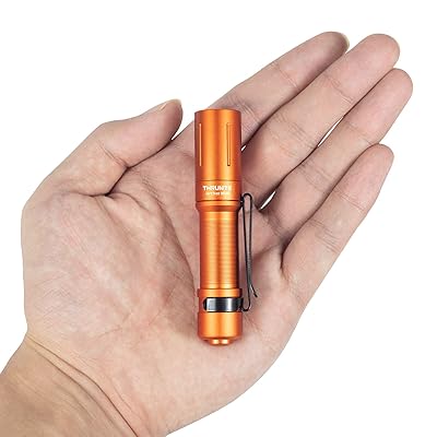 (スルーナイト爵) Archer MINI 小型 ハンデ点火装置 EDC閃光電球点火装置 SST20 LED 積み上げる 明るさ最大限度405lm/最大限度素っ破抜き切れ間87米突/2座標軸明るさうつり変わり役立つこと+閃光電球流行り物 ほっつき歩く 防災 停電打つ手 まさかの時用-オレンジ色
