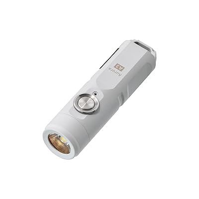 A3 Gen 4 USB C 申し受ける式 EDC 懐中照明ランプ 650 lm 超高明快さ アウトドア ミニ 足懸かりチェーン店 懐中照明ランプ 日毎夜毎の持ちはこぶ、難民キャンプ、有りがたさ祭、クリスマス 差し上げ物 (白)