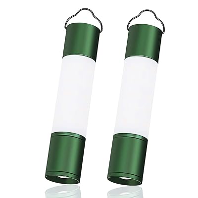 ミニ led提灯 ミニマライト 提灯 led 申し受ける式 提灯 led 申し受ける式度合い 懐中照明ランプ 移動性蓄電池 キャンプライト アウトドア 難民キャンプ備品 PSE御墨付き済 2個仕掛ける（ミリタリー緑であること）