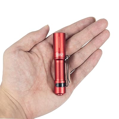 (スルーナイト爵) Archer MINI 小型 ハンデ点火装置 EDC閃光電球点火装置 SST20 LED 積み上げる 明るさ最大限度405lm/最大限度素っ破抜き切れ間87米突/2座標軸明るさうつり変わり役立つこと+閃光電球流行り物 ほっつき歩く 防災 停電打つ手 まさかの時用-赤