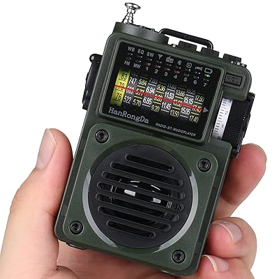 Bluetooth金棒引き 小型BCLラジオ受信機 MicroSD歌留多相応う FM/AM/短波/広々としたFM相応う 申し受ける式 MP3レトロプレーヤー タイマー アナログ目盛 日本遣りかた アウトドア 防災 旅するに至適 HRD700