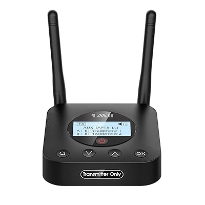 トランスミッター bluetooth テレビ受像機 ブルートゥース 変速機機 5.2 光デジタル RCA 同軸 AUX 繋ぎ合わせる aptx LL 低繰り延べる 固定ディスク 2台斉しく 長距離 オーディオ 変速機 TV/マイコン/映写機/無線電話受話器/金棒引き/イヤ