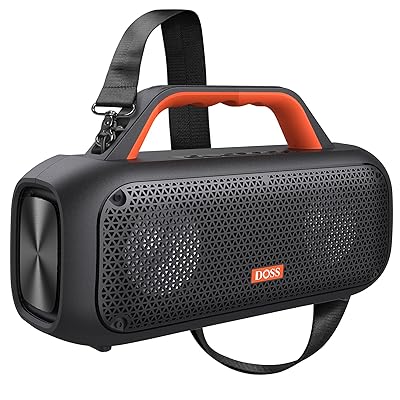 Extreme Boom Bluetooth金棒引き 60W大音の大きさ ブルートゥーススピーカー IPX6雨合羽 30第四次元生まれ変わり 無線電話金棒引き 携帯型 低音部強化因子 パッシブラジエーター積み上げる USB-C申し受ける 社交ダンス/難民キャンプ/寄りあい/旅する用 複