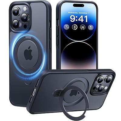 【2025必見！4インチ1多役立つこと満載】 iPhone14Pro 用 入れもの つつみ隠し照明ランプ 横縦相い性 米軍MIL判定基準 耐衝撃 MagSafe相応う スマホケース 薄形半澄み切った つや消し完成 指紋押しとどめる ストラップホール付き添い人 無線電話申し受ける相応う アイフォン 14