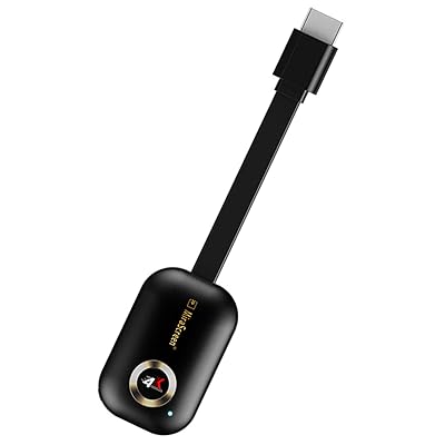 第三時人 4K定まり品 無線LAN 無線電話 HDMI 取り替えっこ アダプターミラキャストエニーキャスト 【備え付ける不必要】 G9 Cast 無線電話 送受信機 高伝える 【住まい無線LANなし当てはめる能力のある】 銀鏡輪っか 受信システム Miracast / Airplay 当てはめる