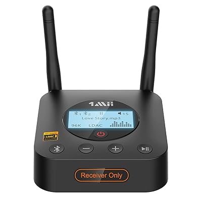 bluetooth オーディオ 受信システム ブルートゥース 傍受機 LDAC Aptx低繰り延べる AptxHD LCD見せびらかす付き添い人 光デジタル RCA 同軸 AUX 繋ぎ合わせる bluetooth5.1 長距離 TV マイコン 映写機 無線電話上端