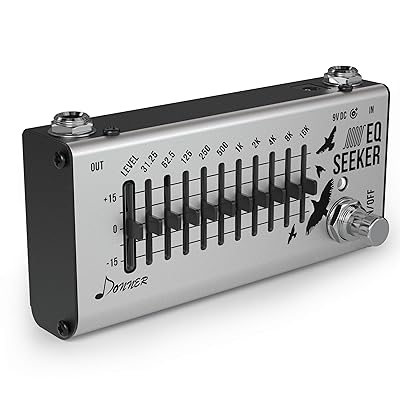 イコライザー EQシーカー 10バンド EQ Equalizer エフェクター イコライザー ギターエフェクター ペダル (EQ Seeker)｜とりま商店